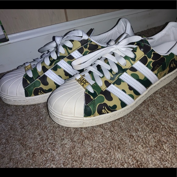 Adidas Superstar Bape Shelltoes size 10.5 - Picture 10 of 14